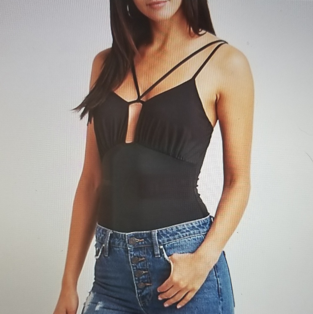 Strappy bodysuit